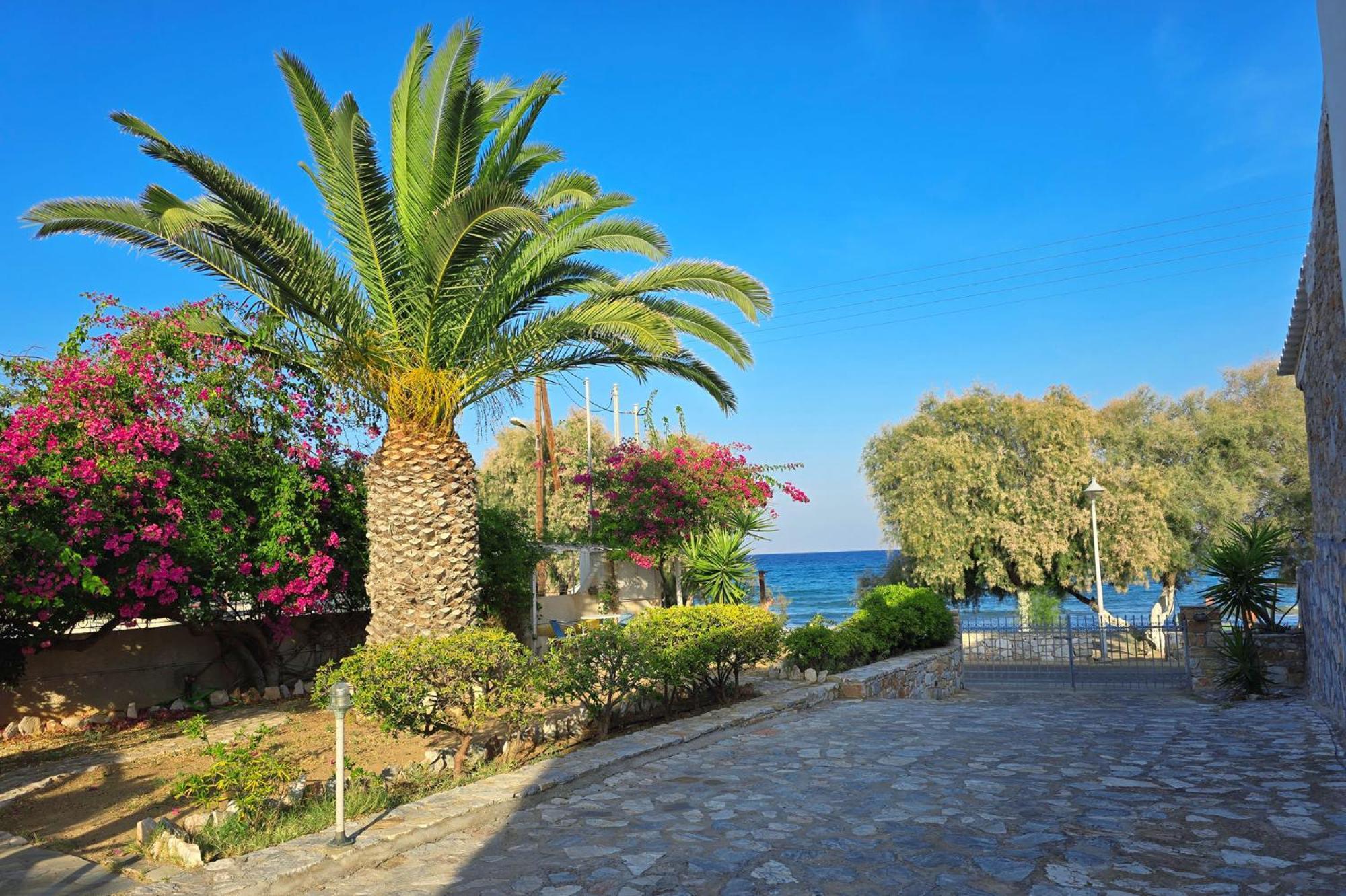 Villa Dolphin Azolimnos Buitenkant foto